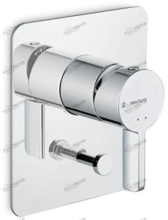 newform Смеситель для душа, однорычажный, с переключателем Blink chic 71070e - 71170e