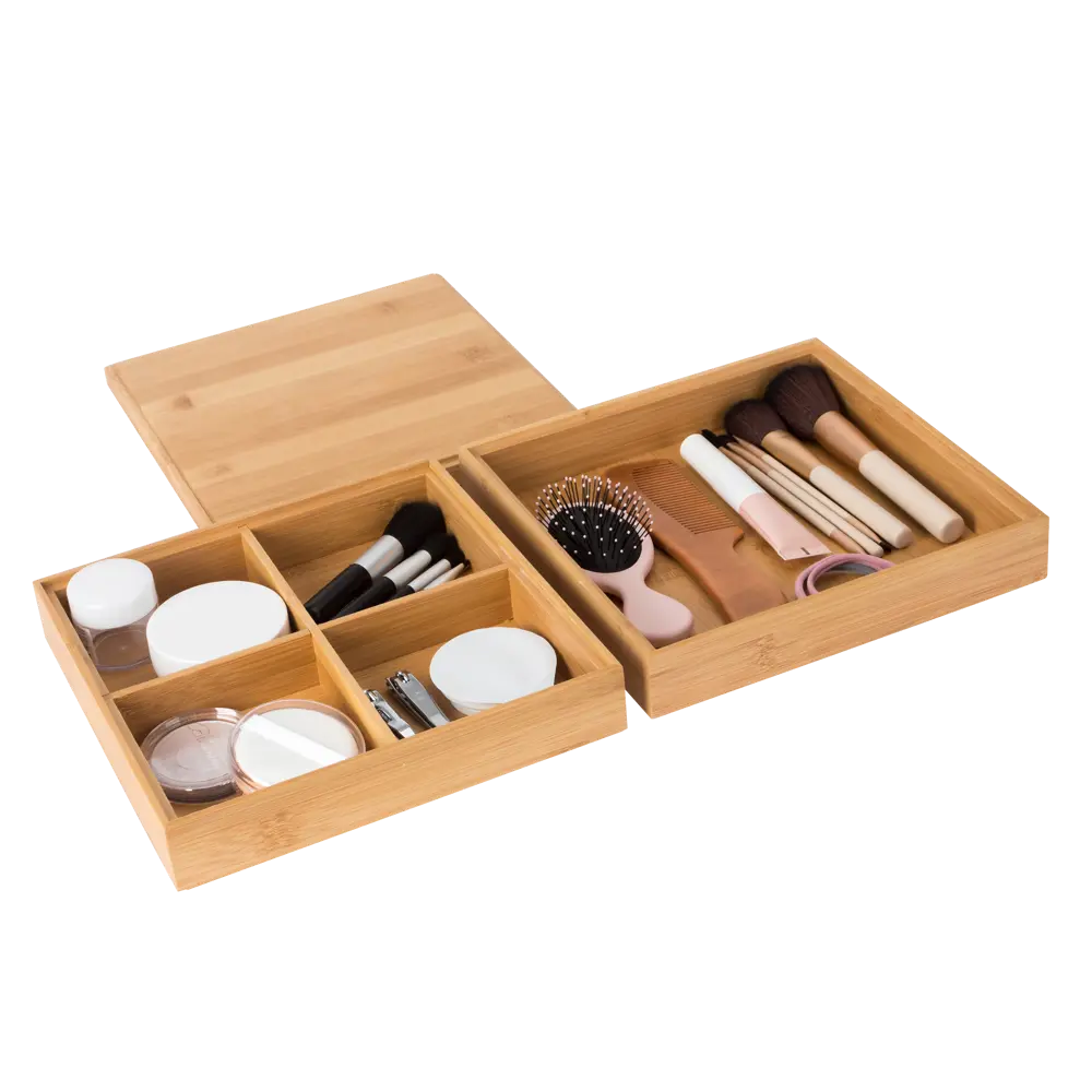 SENSEA Bamboo — квадратная коробка для хранения из натурального бамбука 82779373 STLM-0035921 - Вид №7