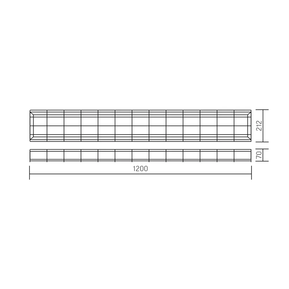 Панель светодиодная Varton 1200/212/70 OPL 60 Вт 1200x212 мм 6300 K IP40 82656359 STLM-2165920  - Вид №8