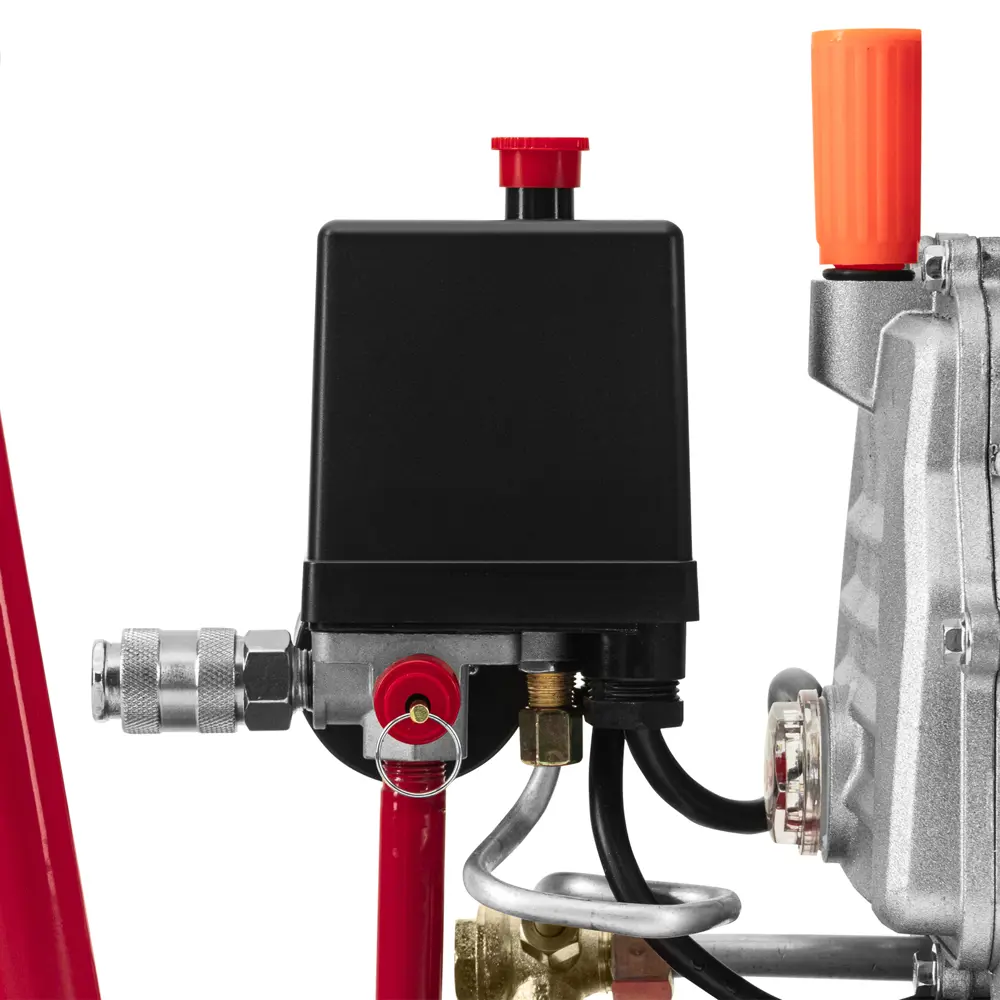 Компрессор сетевой поршневой масляный Kronwerk 58104, 24 л 220 л/мин STLM-2013757 - Вид №17