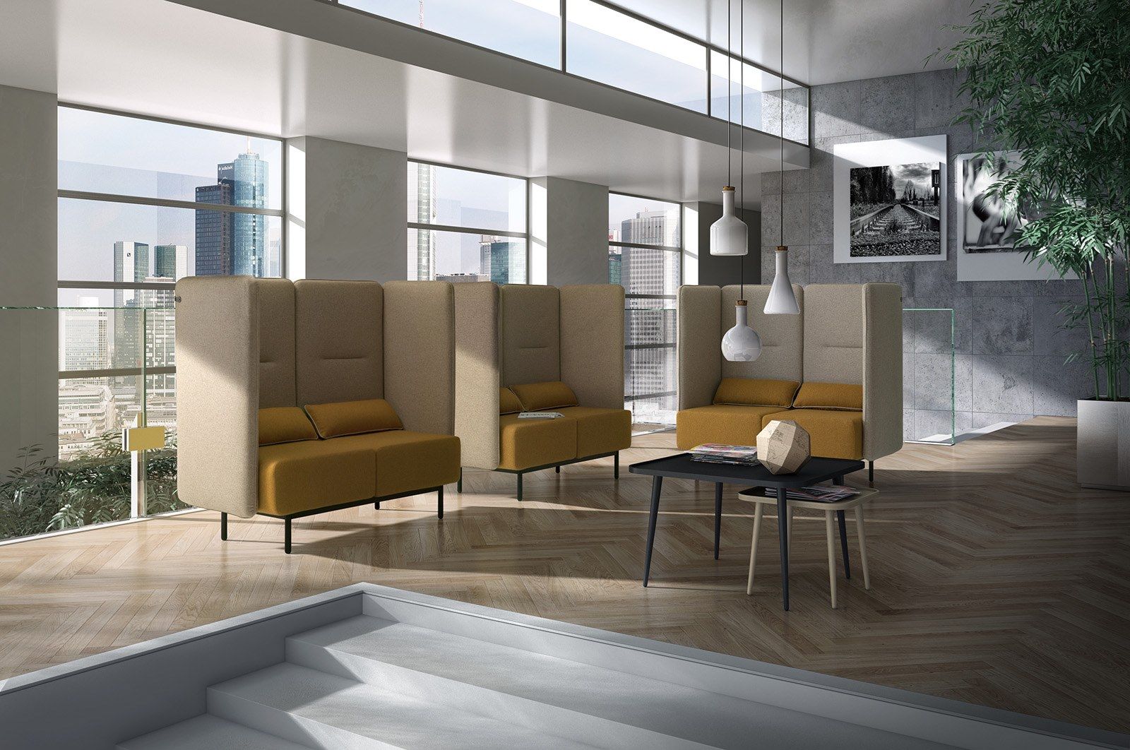 Тканевое кресло с USB-разъемом Leyform Around ARCH-00023922 - Вид №1