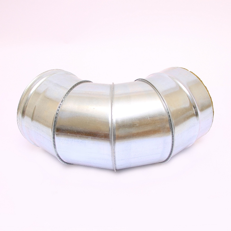 Сэндвич-колено 90" Ferrum Ф130х200 нержавеющая сталь (430/0,5мм) FD08130N4FF - Вид №2