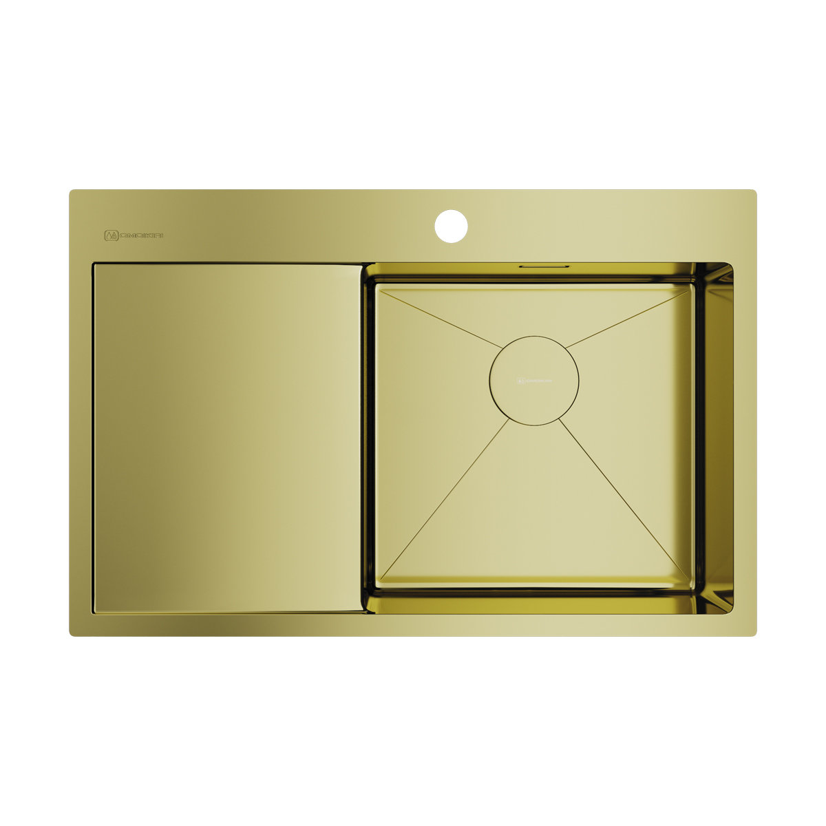 Кухонная мойка Akisame 78 LG-R OMOIKIRI 4973086