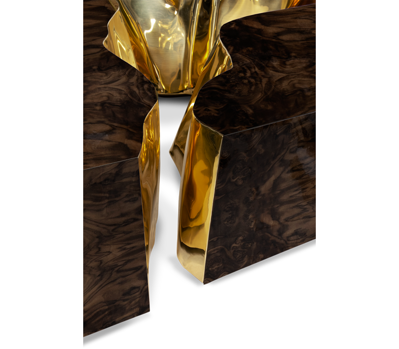 0-178 Центральный стол Lapiaz из орехового дерева Boca Do Lobo  - Вид №1