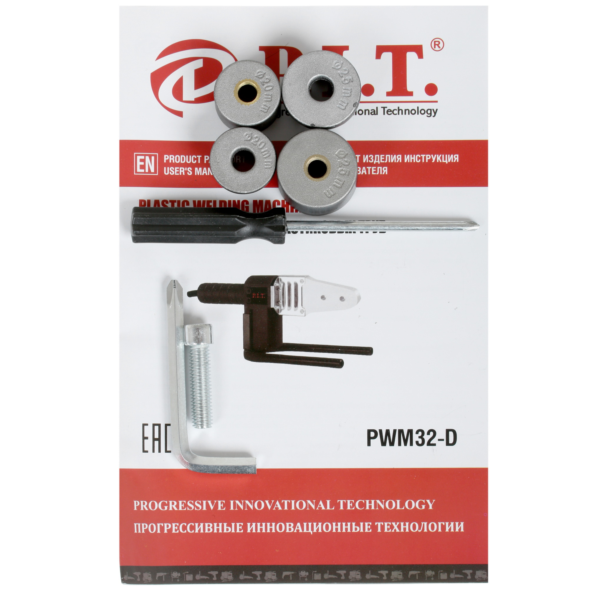 Сварочный аппарат для полипропиленовых труб PIT PWM32-D 1389663 STDN-0150088 - Вид №5