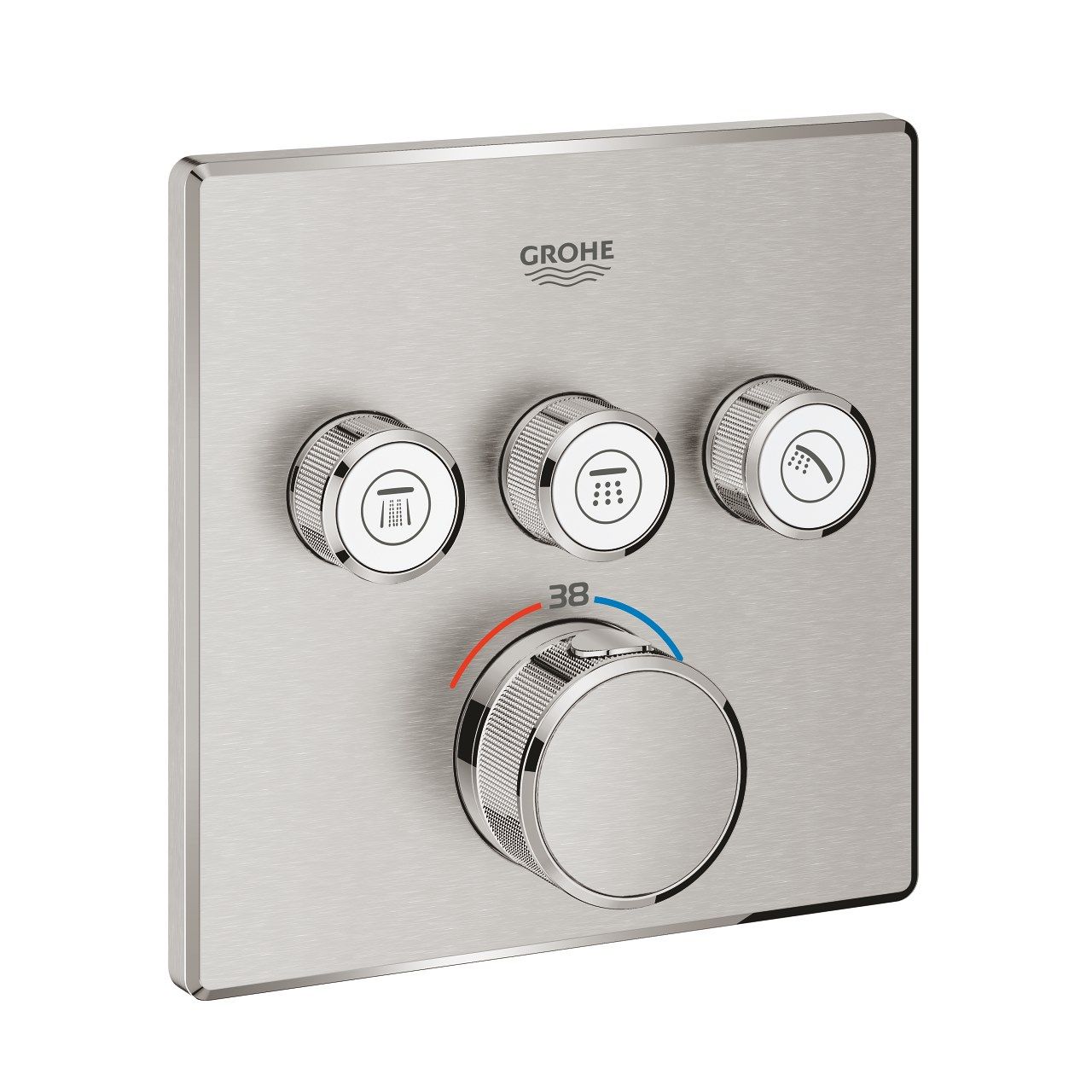 3-ходовой термостатический смеситель Grohe Grohtherm SmartControl ARCH-00128873 - Вид №33