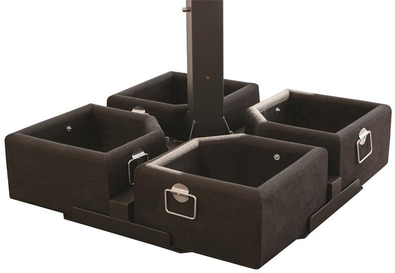 Scolaro Parasol Множественный квадратный зонт Wood C7070 wpo/c6060 wpo - Вид №7