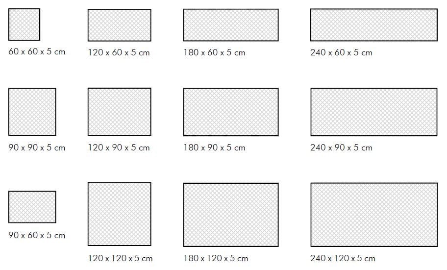 Состав звукопоглощающих панелей, подвешенных к потолку Caruso Acoustic NUVOLA ARCH-00040666 - Вид №9