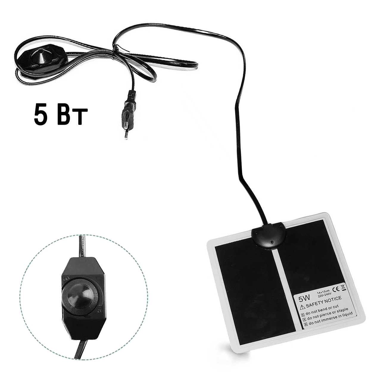 2259 Коврик для подогрева 5 Ватт LAB.Space  - Вид №1