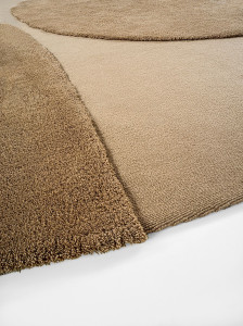 Шерстяной ковер с геометрическим рисунком