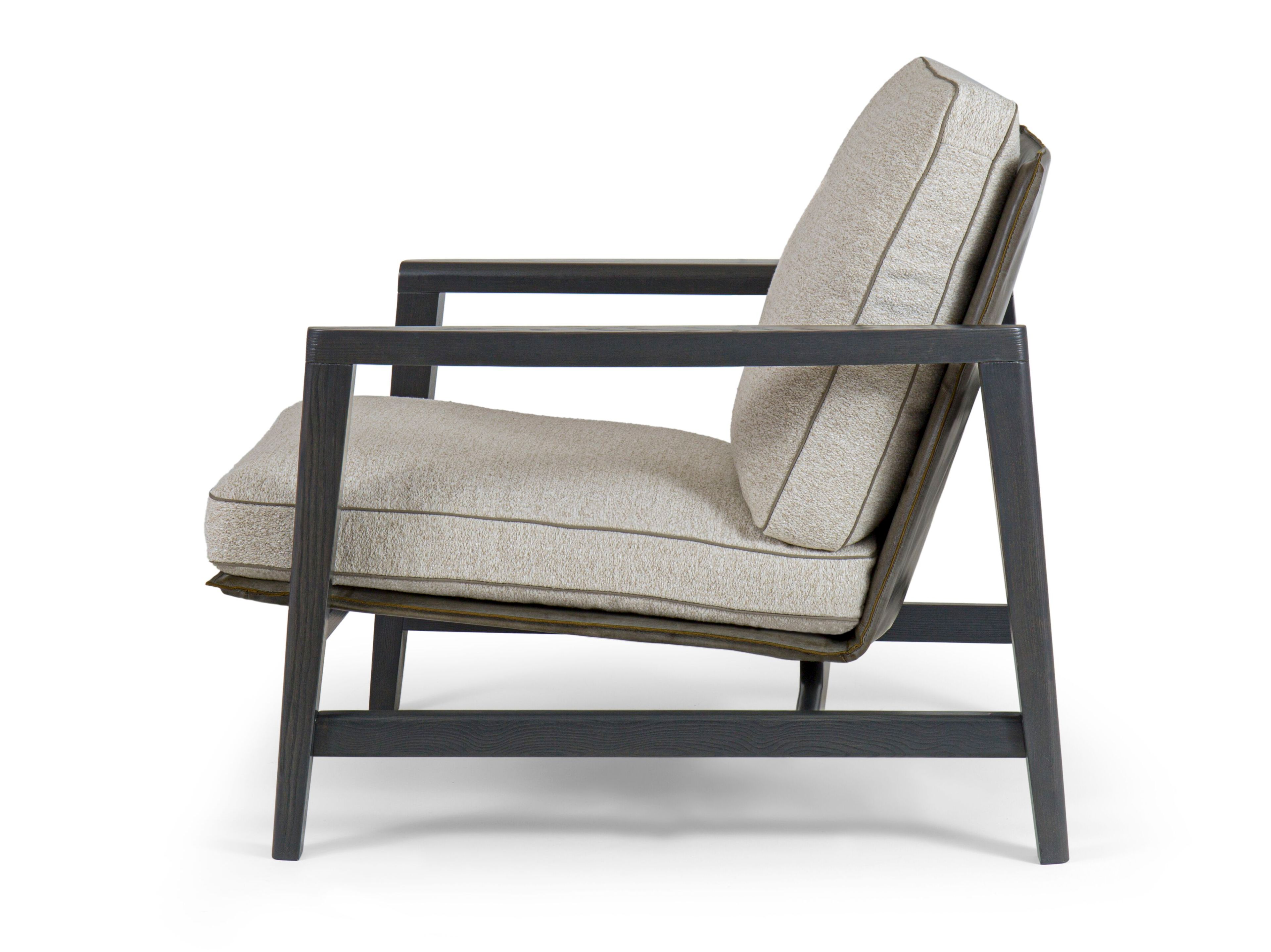 Тканевое кресло с подлокотниками Borzalino SEAN ARCH-00076974 - Вид №1