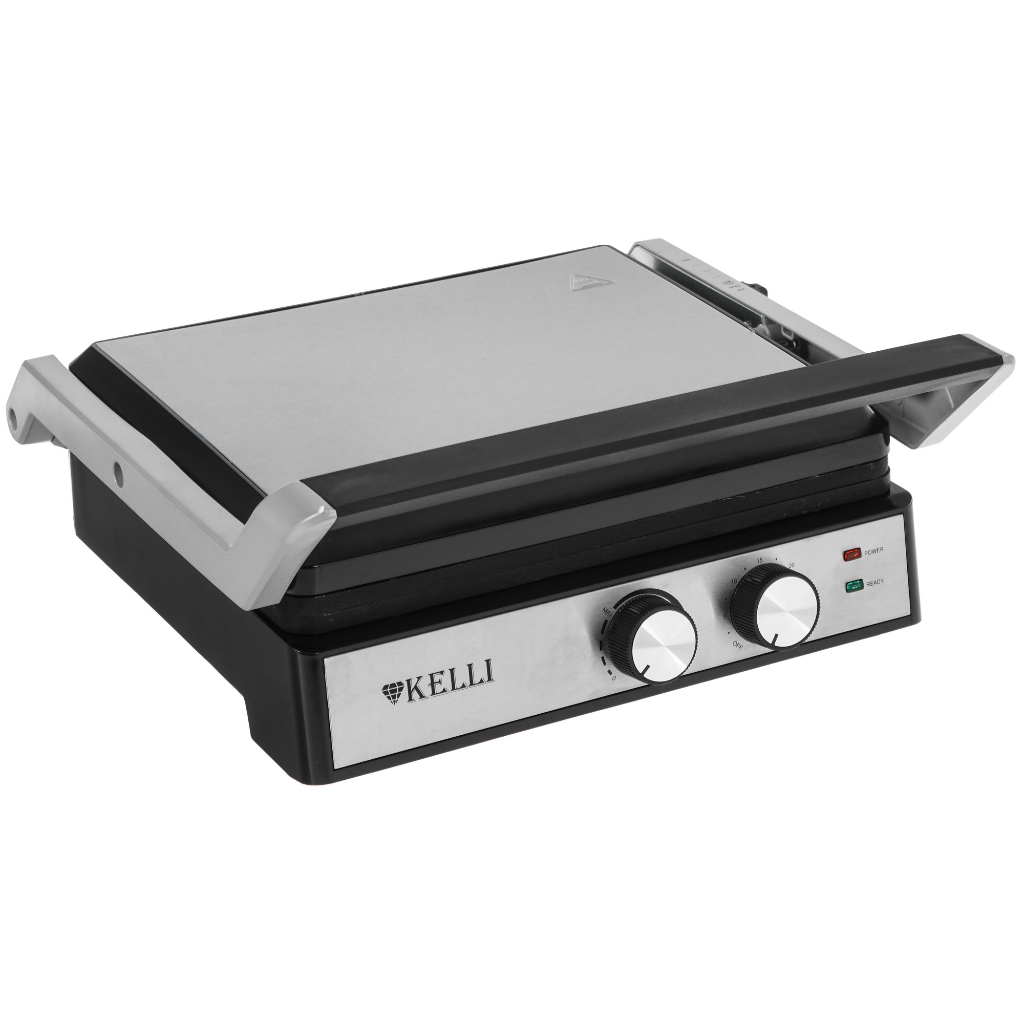 5368905 Гриль KELLI KL-1357 серый STDN-0124368
