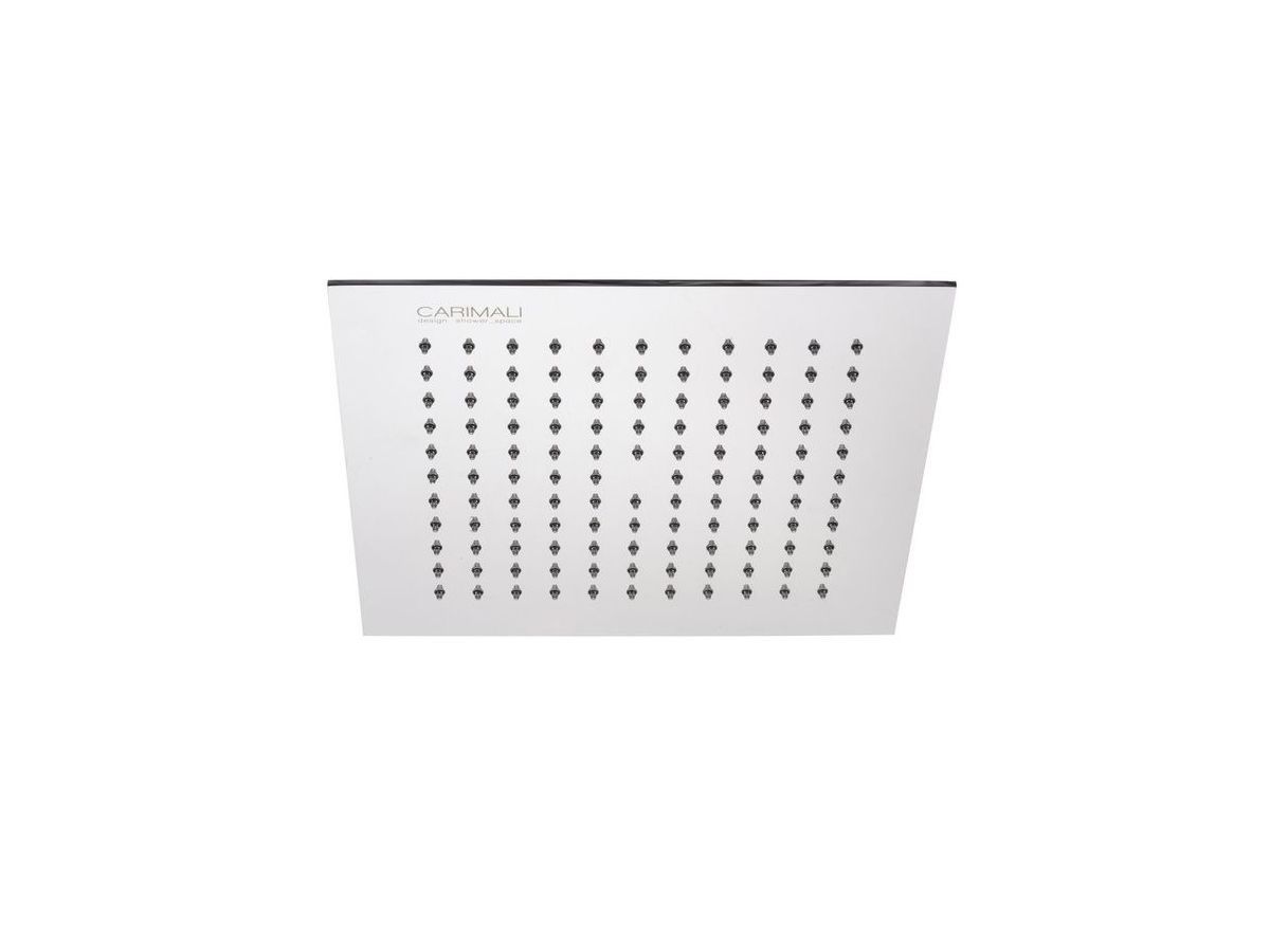 Одиночная душевая головка CARIMALI SOFFIONE MYSLIM QUADRO INOX ARCH-00111621 - Вид №1