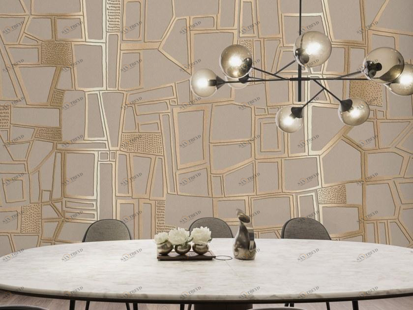Affreschi & Affreschi Рулонные геометрические экологические гипсовые обои Season 1 Kw0803