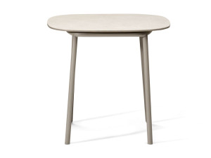 Керамический квадратный садовый журнальный столик