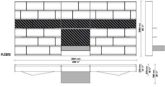 B&B Italia Модульный открытый книжный шкаф Flat.c sun-id-1463765 - Вид №30