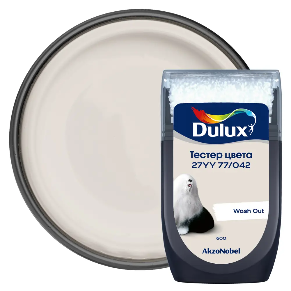 Тестер краски для стен Dulux 27YY 77/042 Wash Out 30 мл STLM-2158126