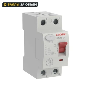 УЗО DKC Yon 2P 16 А 10 мА 10 кА АС