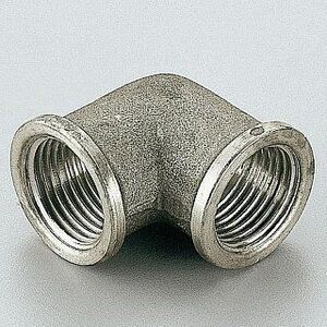 Колено ВР 1"x1" никель TIEMME