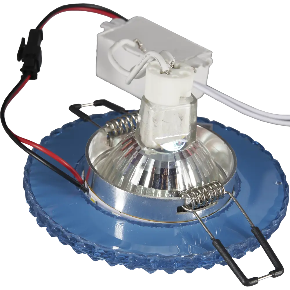 Светильник точечный встраиваемый S291 BL/WH 65 мм, 2.5 м², цвет голубой Ambrella light STLM-2070995 - Вид №5