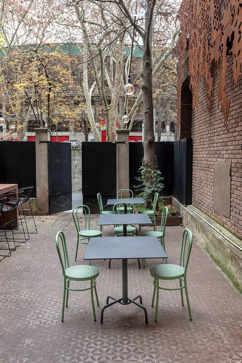 iSimar Садовый стул из стали Puerto 8086 - Вид №3