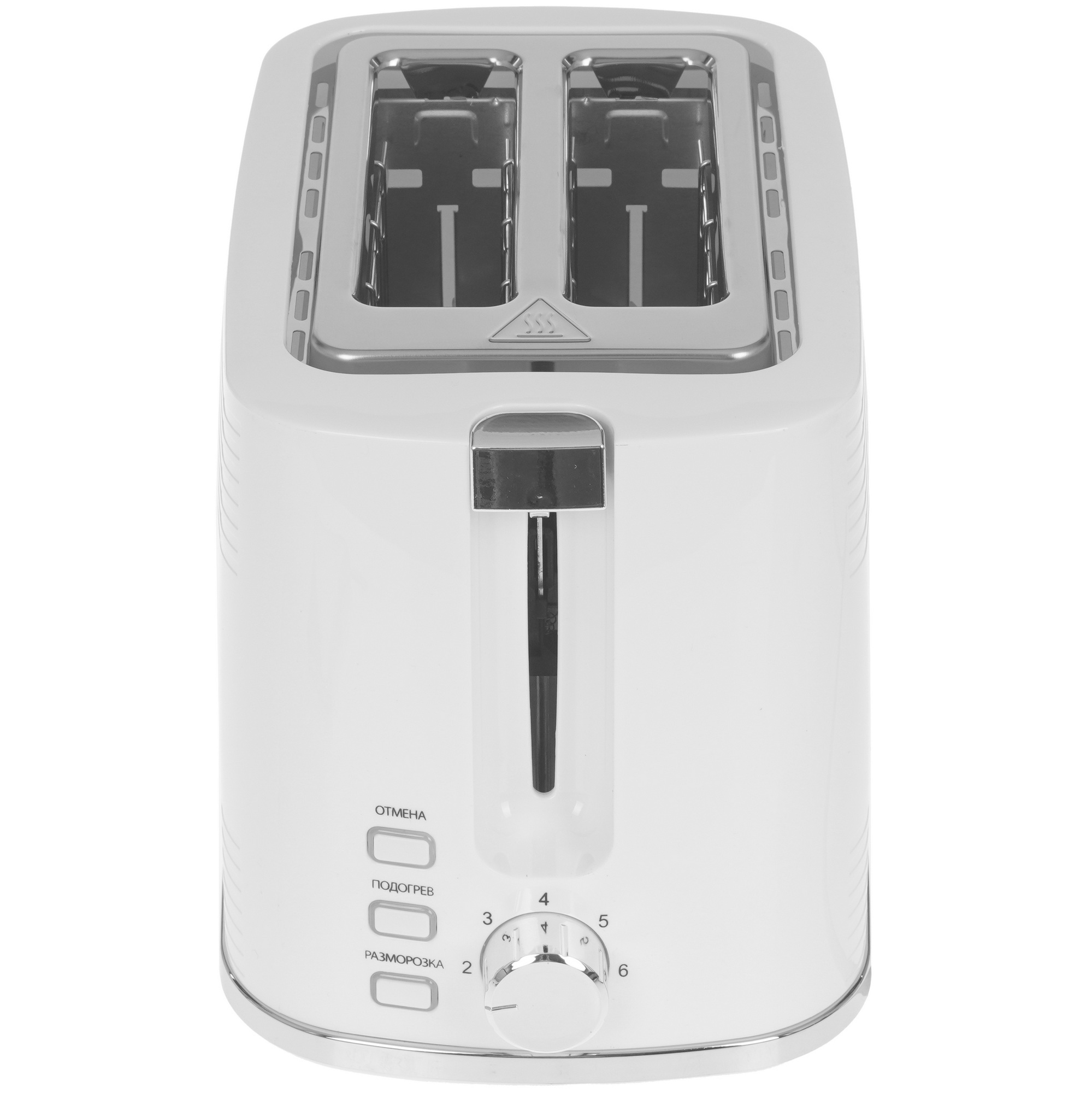 9235592 Тостер DELTA LUX DE-400 белый STDN-0003950 - Вид №1