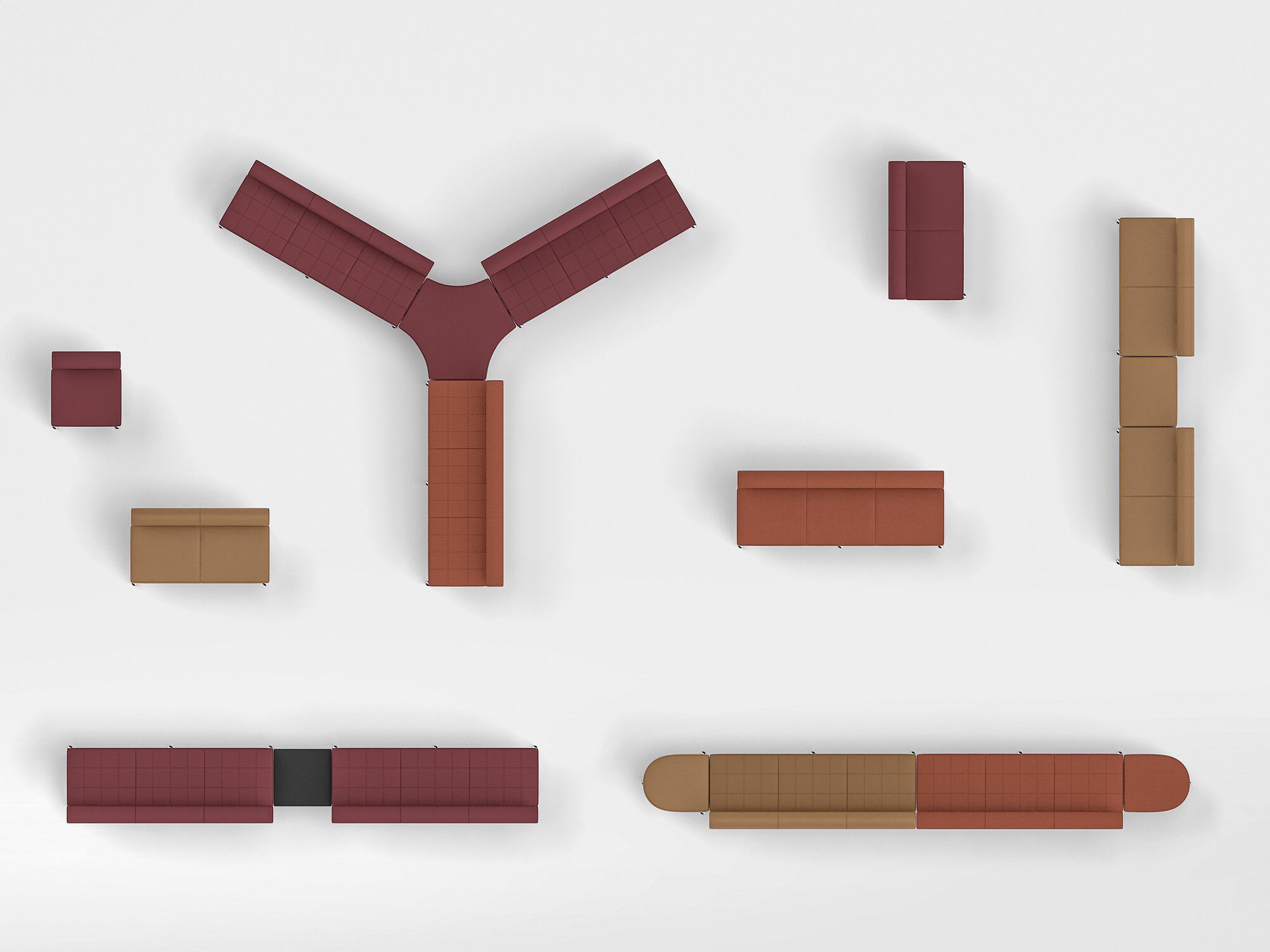 Кожаная скамья со спинкой Kastel Kuros ARCH-00087867 - Вид №4