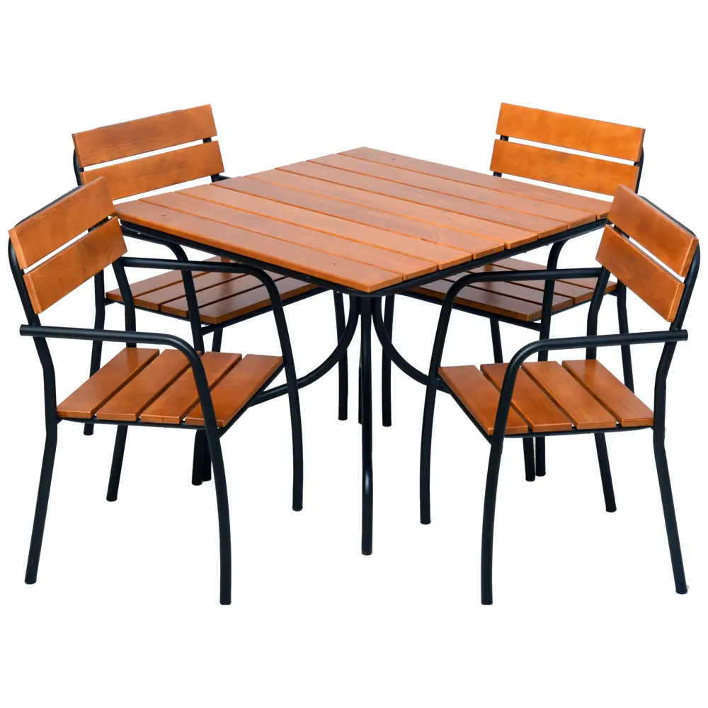 Садовая мебель NATERIAL Taganay - деревянный стол для обеденной зоны на открытом воздухе 86851651 STLM-0072056 - Вид №4