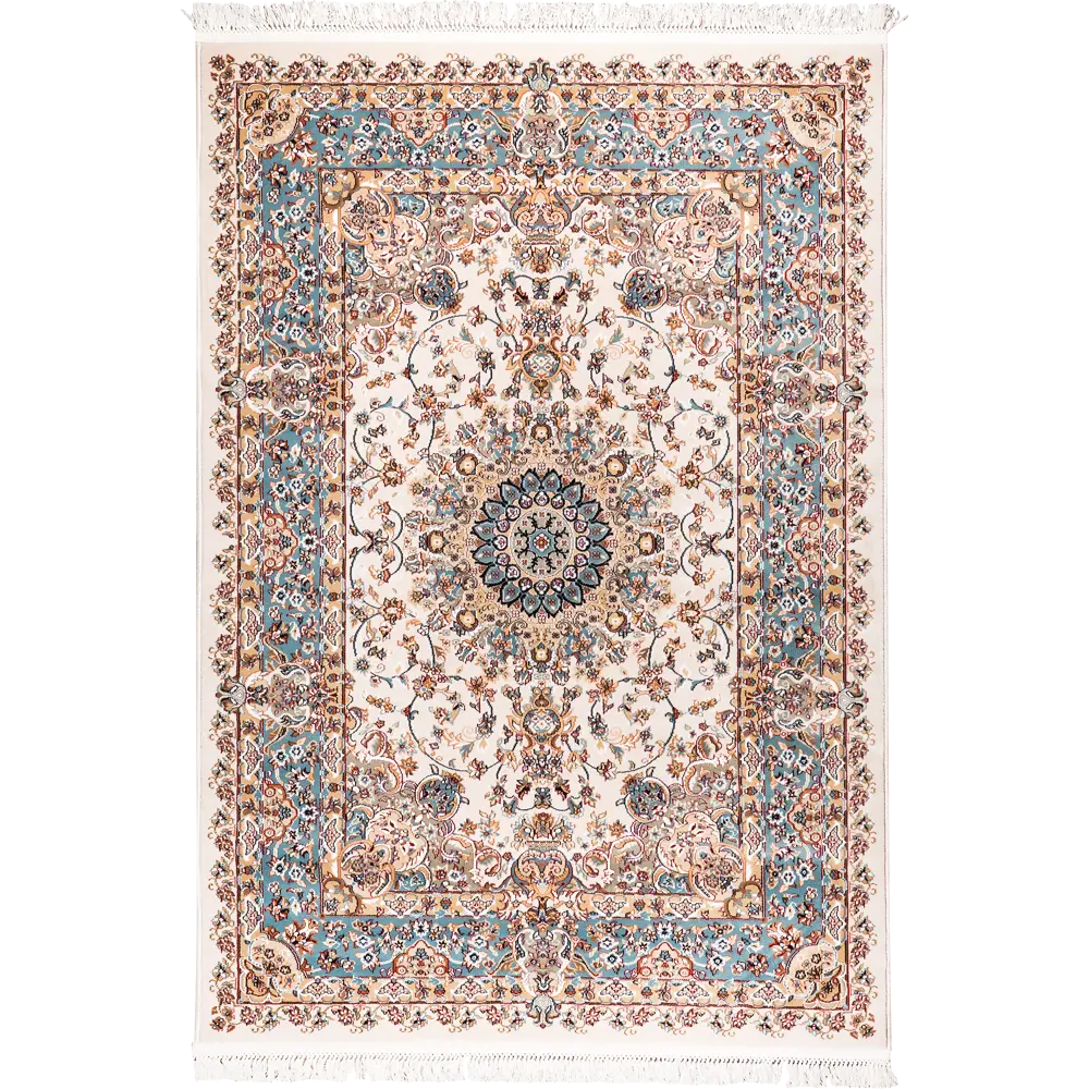 Ковер полипропилен Шахреза D206KМ 160x220 см цвет кремовый 82172863 STLM-2163341 MERINOS  - Вид №1