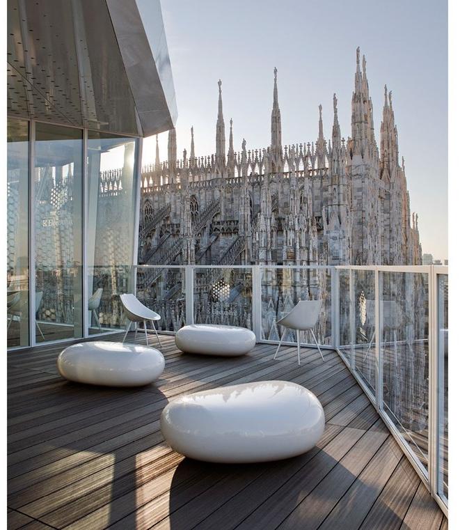 Driade Овальный журнальный столик из стекловолокна sun-id-1459230 - Вид №5