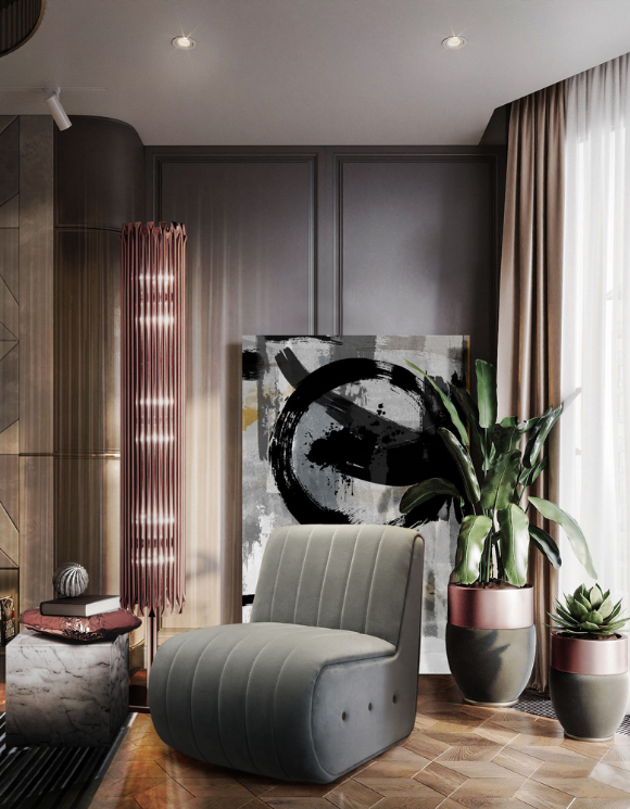 Напольные лампы Sophia Single Sofa Covethouse ESSENTIAL HOME  - Вид №4