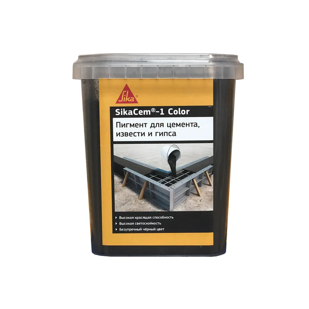 Краситель SikaCem-1 Color 1 кг чёрный STLM-2140408
