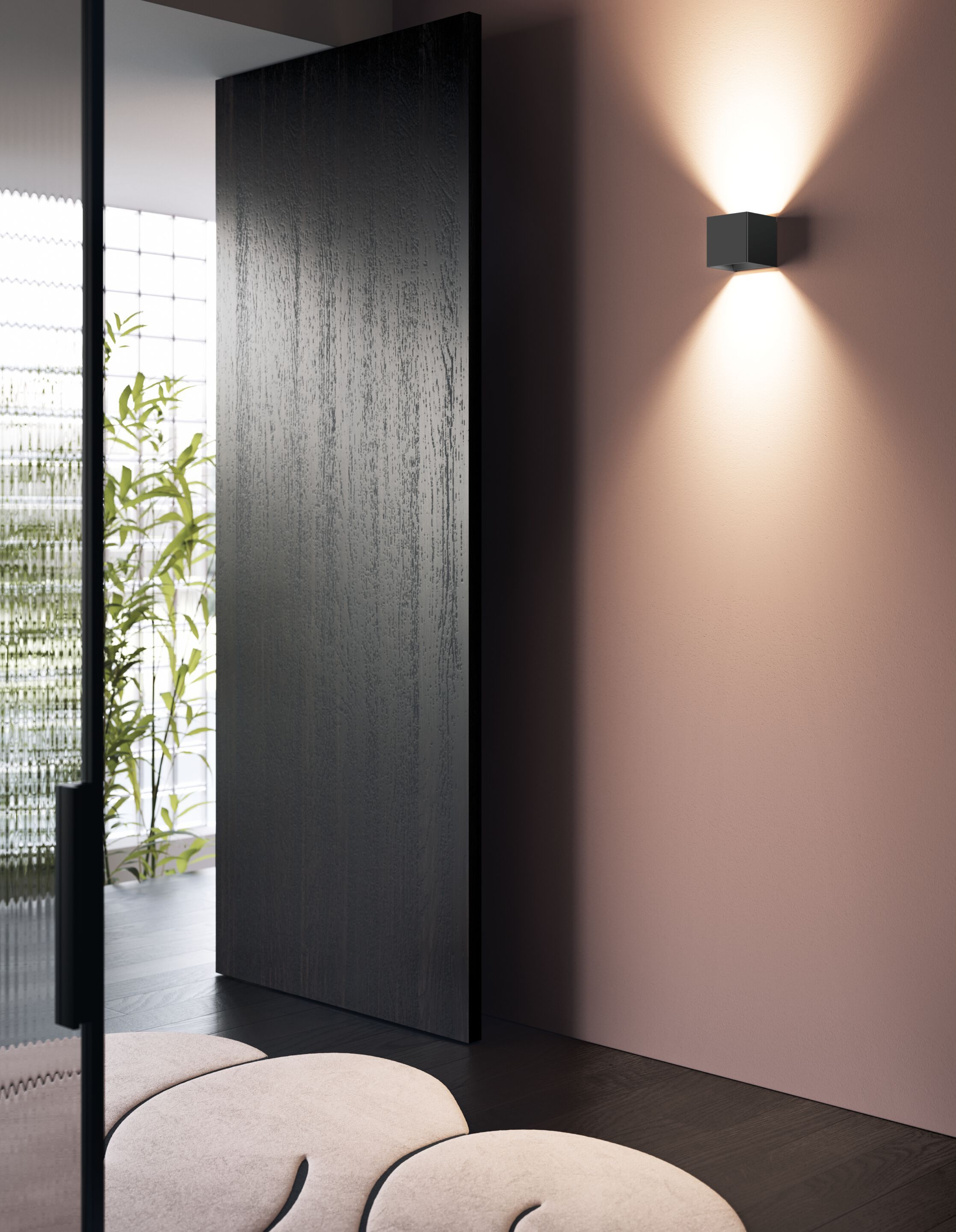 Стальной светодиодный настенный светильник Lodes LASER ARCH-00020139 - Вид №2