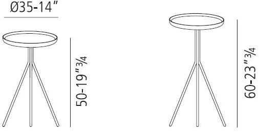 Vibieffe Журнальный столик из латуни sun-id-1498995 - Вид №3