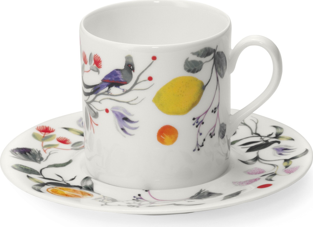 10639930 Dibbern Чашка для эспрессо Dibbern "Райский сад" 100мл Фарфор 