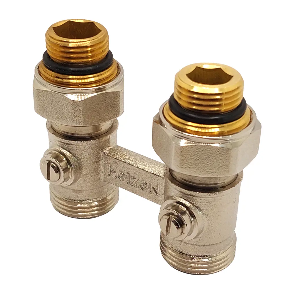Узел подключения Heizen H-образный для радиаторов 3/4"x1/2" 13966701 STLM-1508812 - Вид №2
