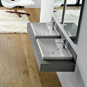 3001 Подвесная раковина настенная овальная Scarabeo Ceramiche