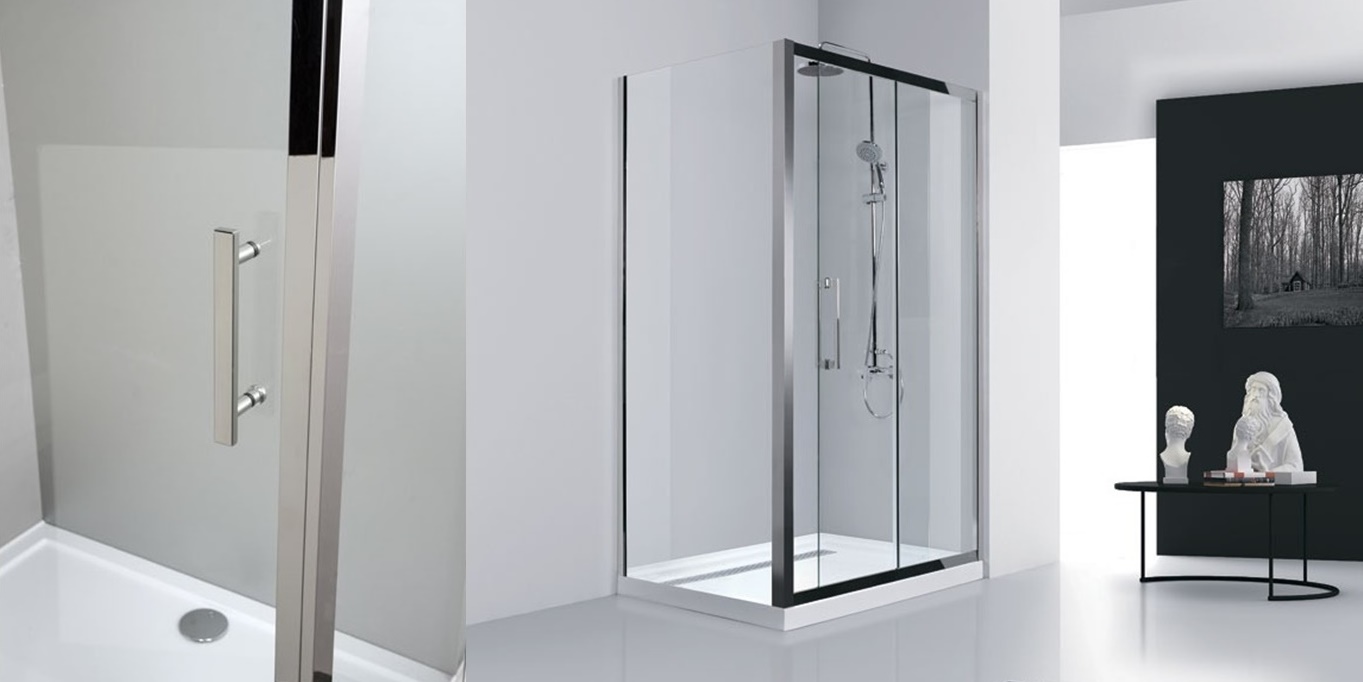 Душевой уголок Aquanet Delta NPE1131 150x80, прозрачное стекло 00183845 - Вид №1