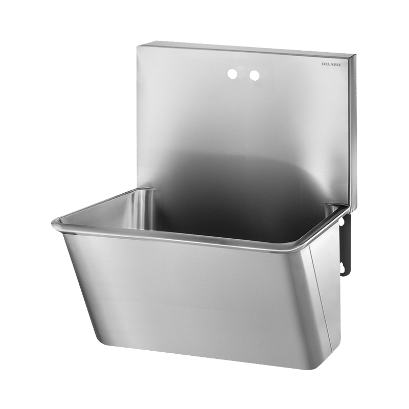 181200 Хирургический умывальник с высоким щитком DELABIE 