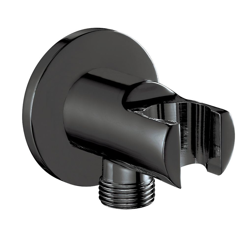 102199523c1  Кронштейн для душевой кабины - матовый черный Eca  - Вид №1