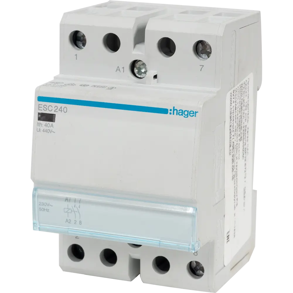 Контактор Hager ESC240 40 A STLM-2070581