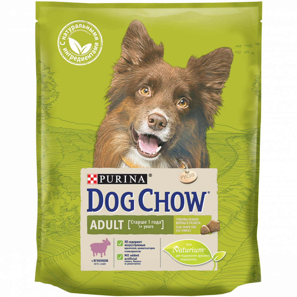 ПР0037496 Корм для собак ягненок сух. 800г Dog Chow 
