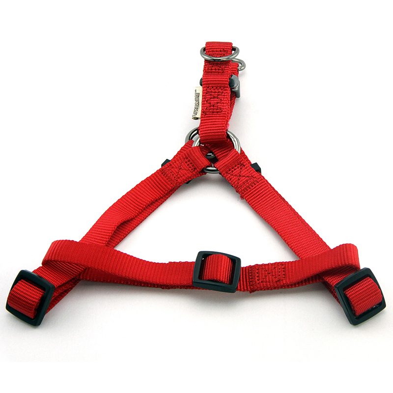 ПР0050086 Шлейка для собак 10мм (обхват 25-40см) красная Great&Small 