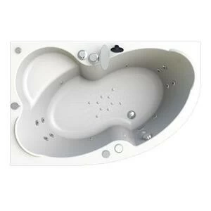 Гидромассаж "Спортивный Chrome" на ванну Ирма 169х110 (двигатель 900 Вт, система "Turbo-pool", джет Джереми - 12 шт.)