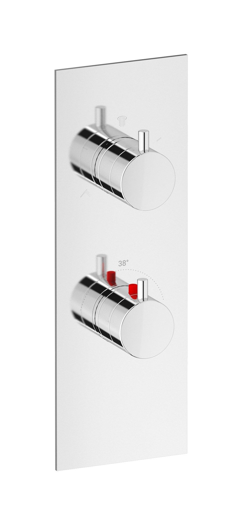 Термостатический смеситель для душа с переключателем IB Aqua ARCH-00119873 - Вид №5