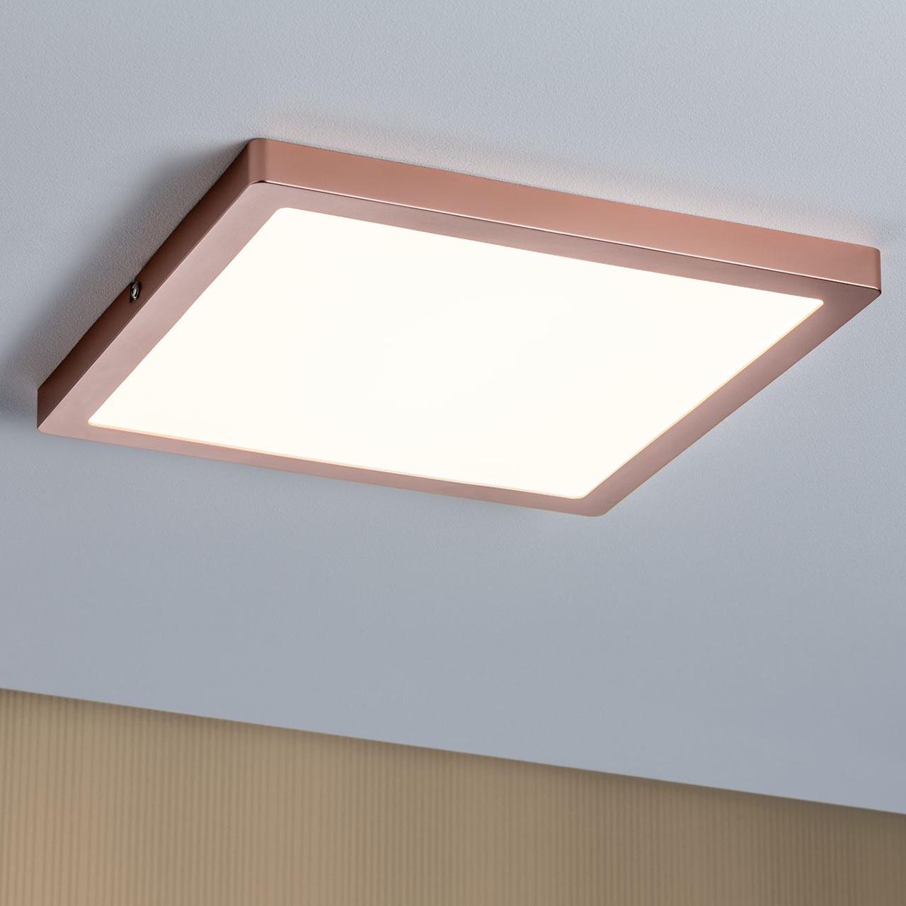 Потолочный светодиодный светильник Paulmann Atria 70873 PAULMANN ATRIA 204124 Белый;коричневый - Вид №1