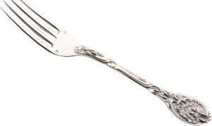 101967 Odiot Вилка десертная Odiot "Мессоне" 18,7см (серебро 925) Серебро 925