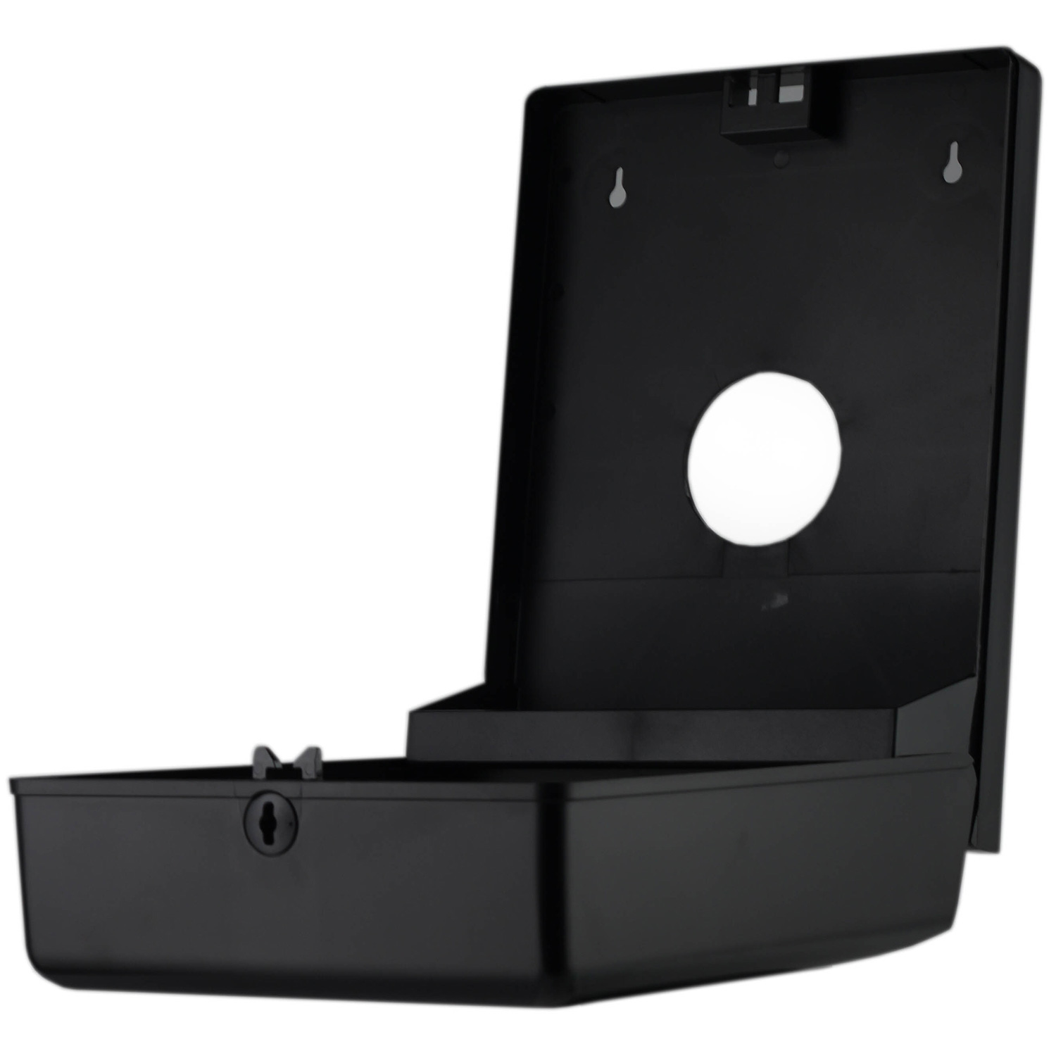 304009472 Держатель бумажных полотенец TH-8135B (черный) KSITEX  - Вид №2