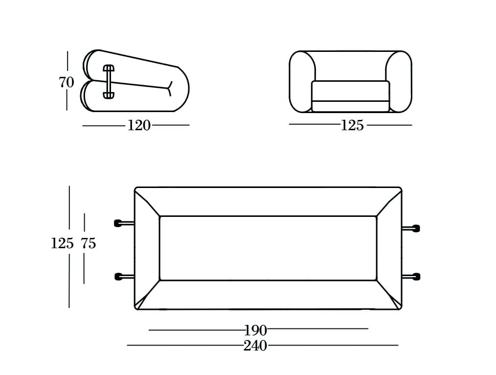 Тканевое кресло Giovannetti амфибия ARCH-00144105 - Вид №3