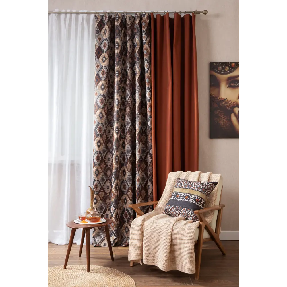 Тюль на ленте со скрытыми петлями Inspire Amina 300х280 см цвет белый 18814446 STLM-2044041  - Вид №11